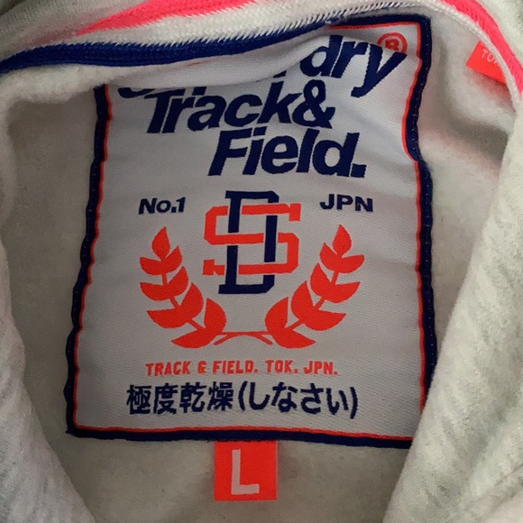 Superdry Women’s Hooded Sweater Sz Large - Picture 5 of 9